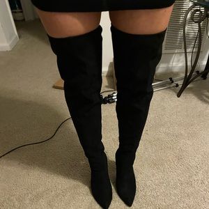 Beautiful boots weird and once